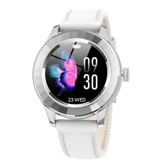 Smartwatch redondo S09 resistente al agua IP67