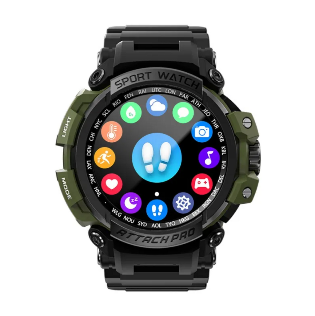 Smartwatch resistente para exterior con llamadas Bluetooth
