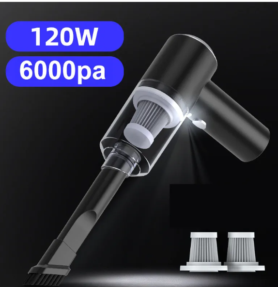 Aspirador de coche inalámbrico 120 W
