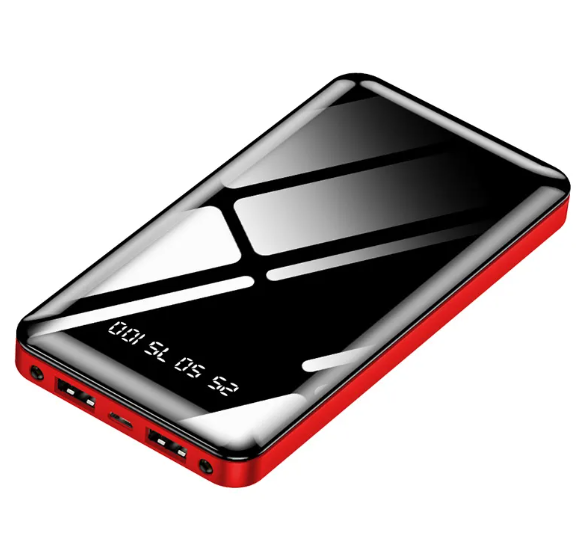 Batería externa compacta con pantalla digital