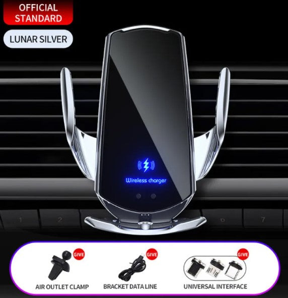Soporte magnético de coche con carga inalámbrica