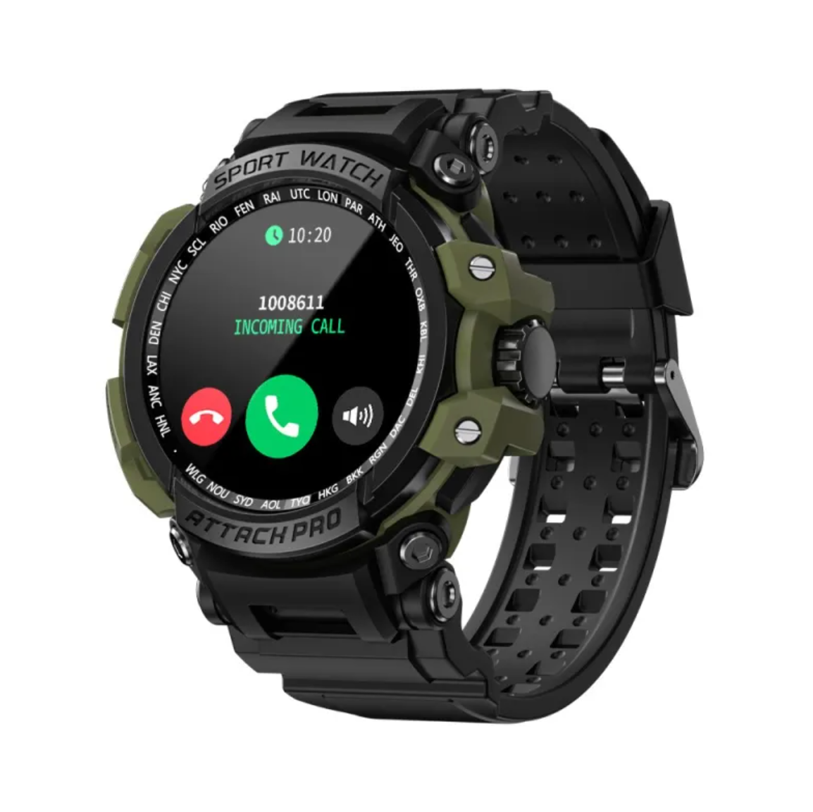 Smartwatch resistente para exterior con llamadas Bluetooth