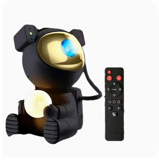 Proyector de galaxia astronauta con altavoz Bluetooth