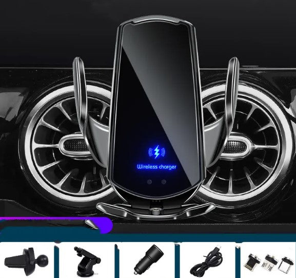 Soporte magnético de coche con carga inalámbrica
