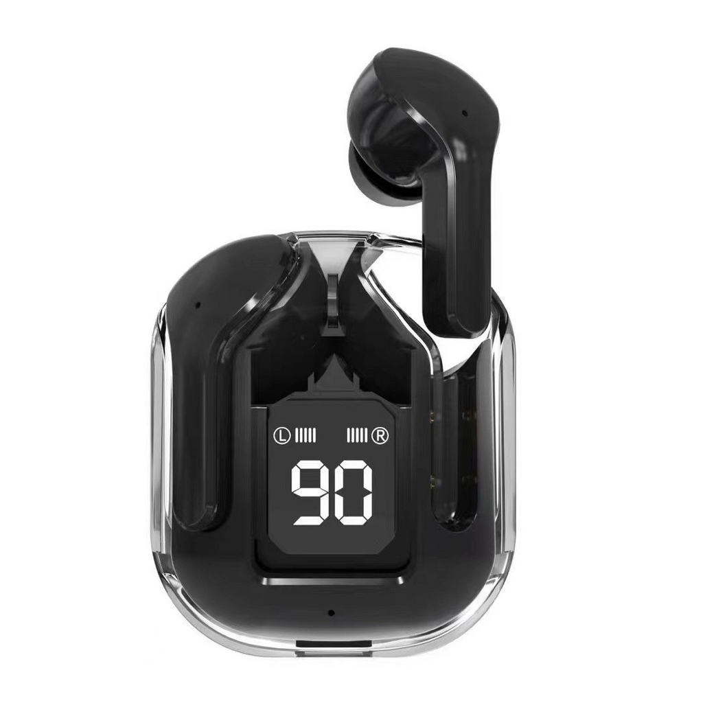 Auriculares Bluetooth transparentes «cápsula espacial»