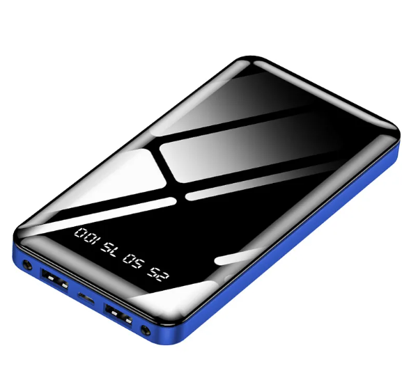 Batería externa compacta con pantalla digital