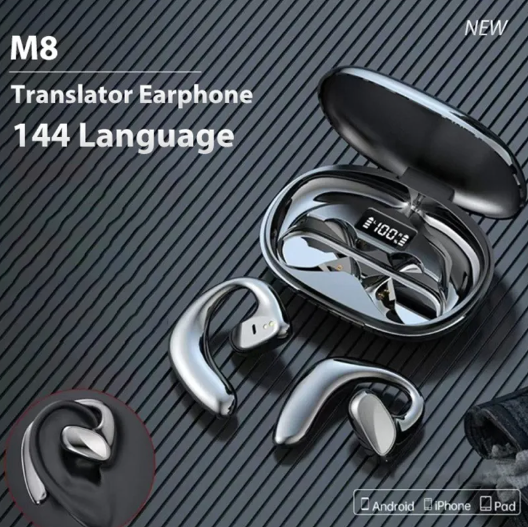 Auriculares Bluetooth con traducción bidireccional en tiempo real