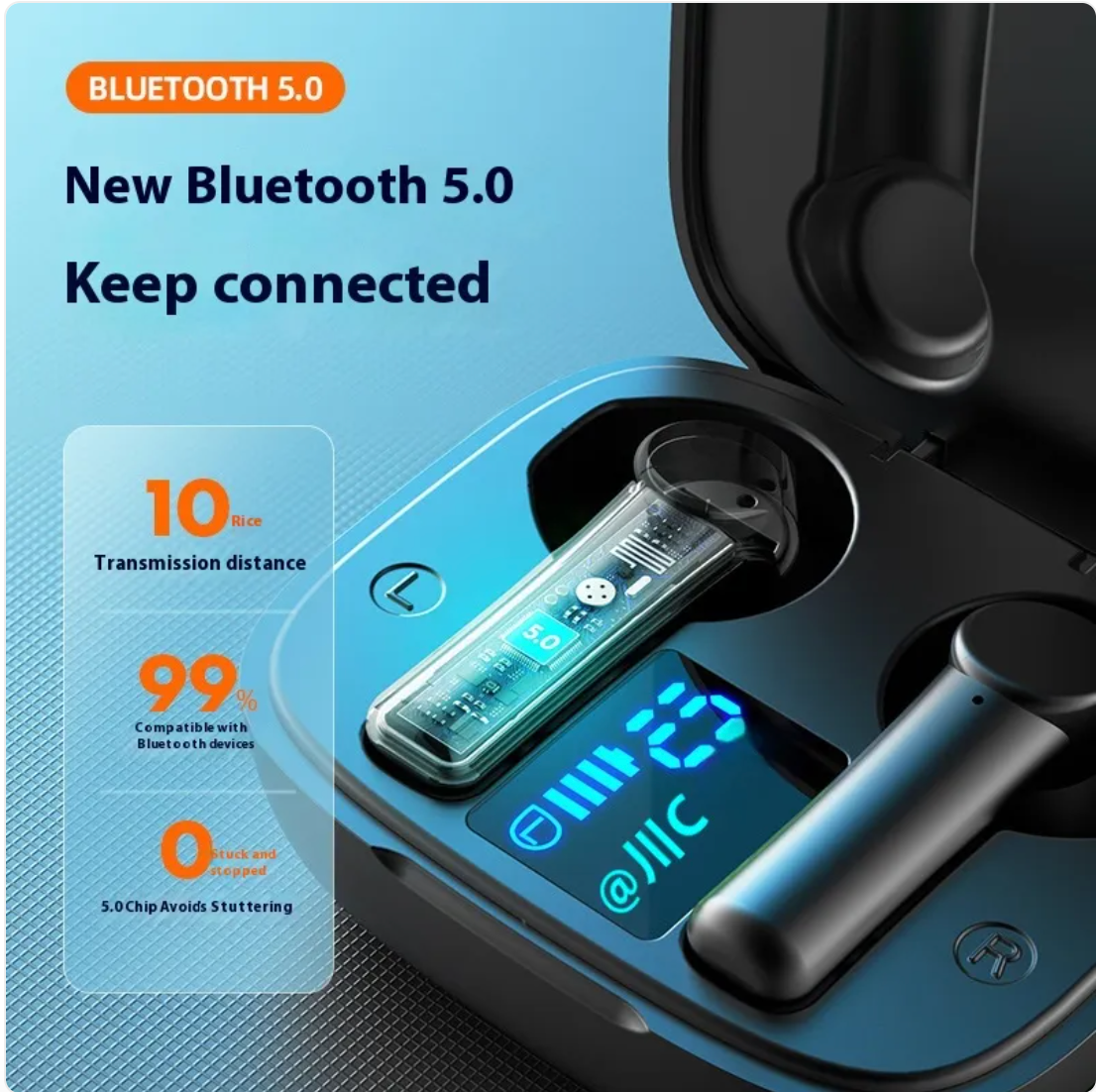 Auriculares deportivos Bluetooth resistentes al agua