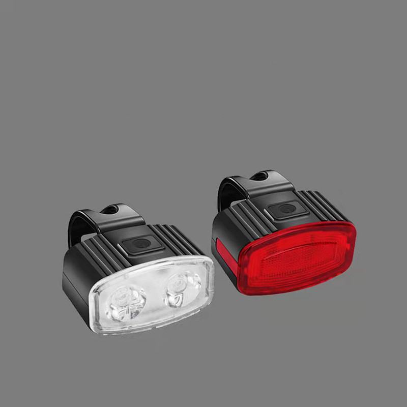 Set de luces LED para bicicleta recargables por USB