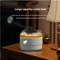 Humidificador aromaterapia con efecto llama