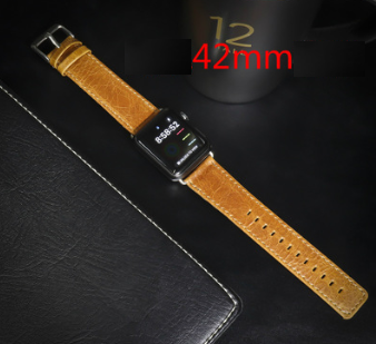 Correa de piel vintage para Apple Watch