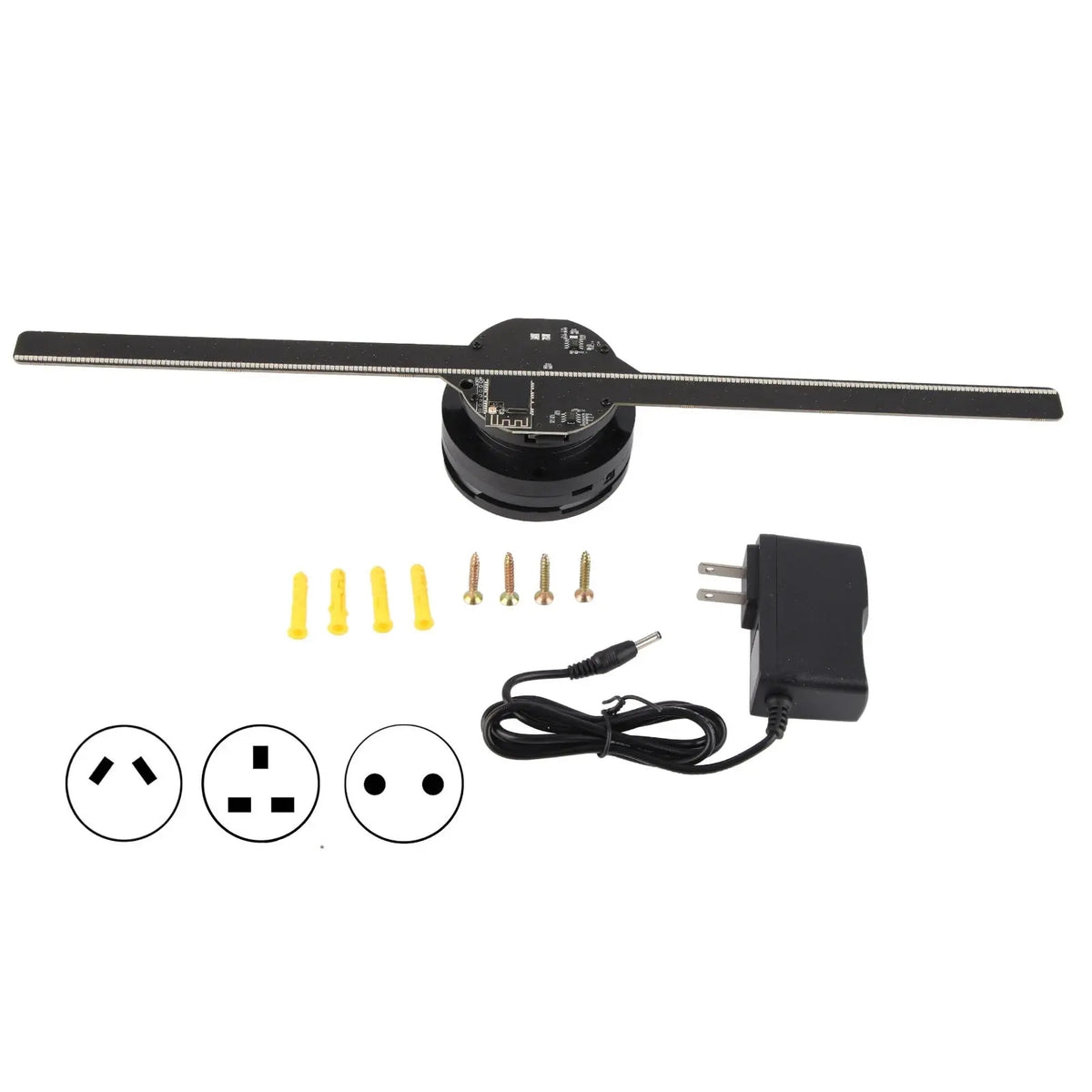 Ventilador holográfico 3D con 224 LED