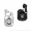 Auriculares Bluetooth transparentes «cápsula espacial»
