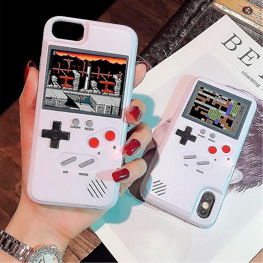 Funda retro estilo consola portátil para iPhone
