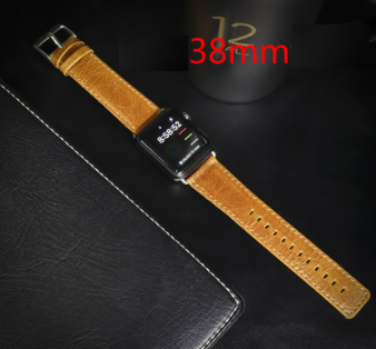 Correa de piel vintage para Apple Watch
