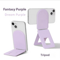 Soporte selfie de piel multifunción
