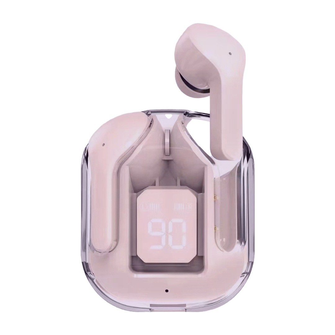 Auriculares Bluetooth transparentes «cápsula espacial»
