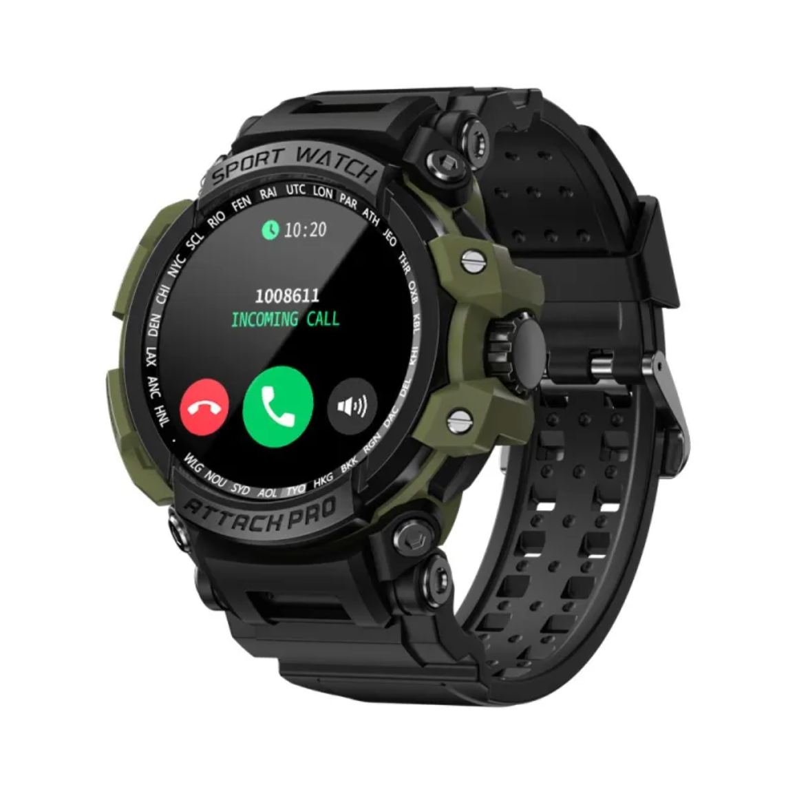 Smartwatch resistente para exterior con llamadas Bluetooth