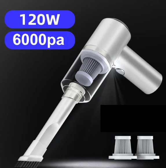 Aspirador de coche inalámbrico 120 W