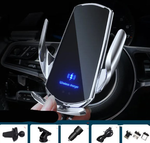 Soporte magnético de coche con carga inalámbrica