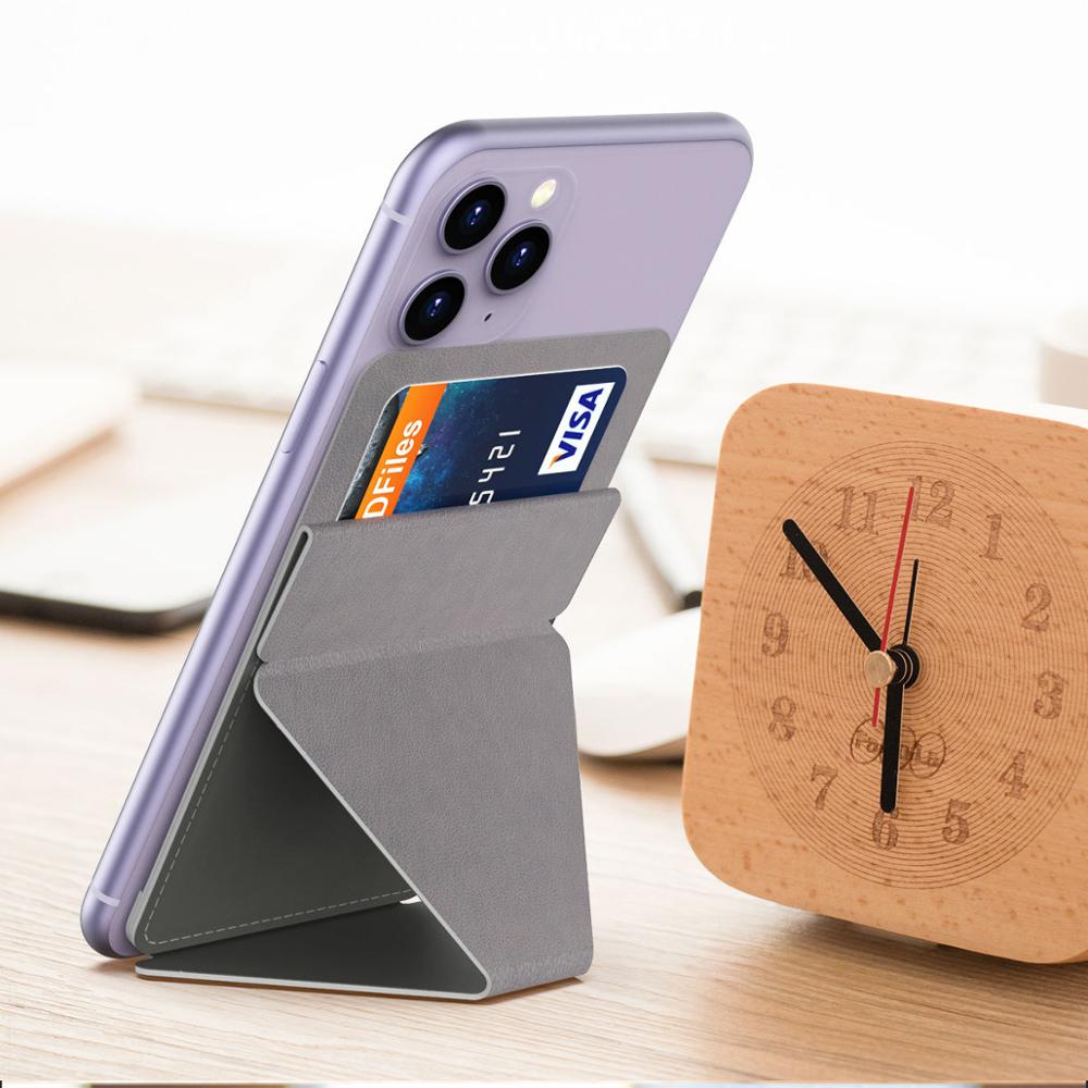 Anillo soporte con tarjetero magnético