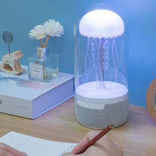 Altavoz Bluetooth medusa mecánica con luces