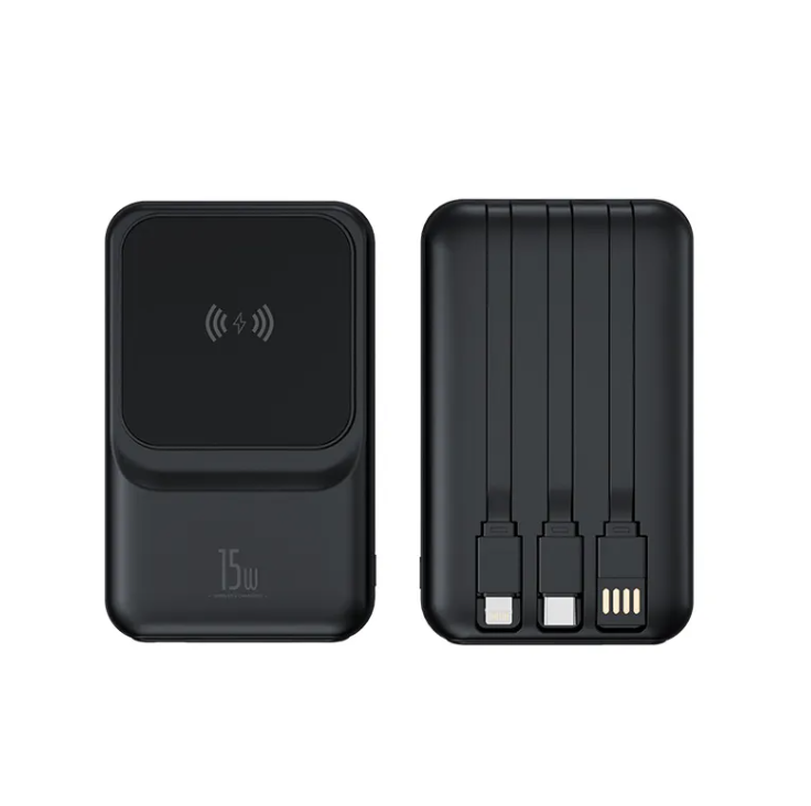 Batería externa magnética con carga inalámbrica 10.000 mAh